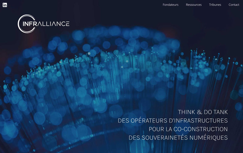 Site vitrine d'Infrallian