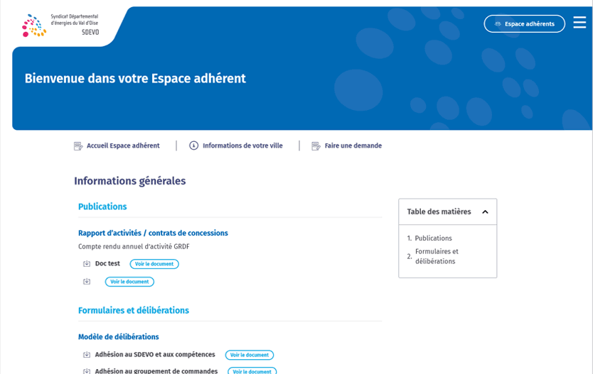 Plugin de gestion des subventions SDEVO